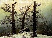 Caspar David Friedrich Dolmen in the Snow oil painting picture wholesale
